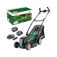 Aku sekačka Bosch UniversalRotak 2x18V-37-550 do 500 m2 s 2X 4,0 Ah bateriemi 18 voltový systém Šířka řezu 37 cm 2X 18V 4,